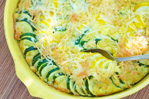 Summer Squash & Vidalia Onion Casserole | RealSweet Onions